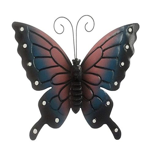 3d Metal Butterfly Wall Stickers For Living Room - 857210 - Black