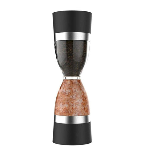 Manual Pepper Salt Grinder With Double-Head Milling Tool - Rusted Decor 