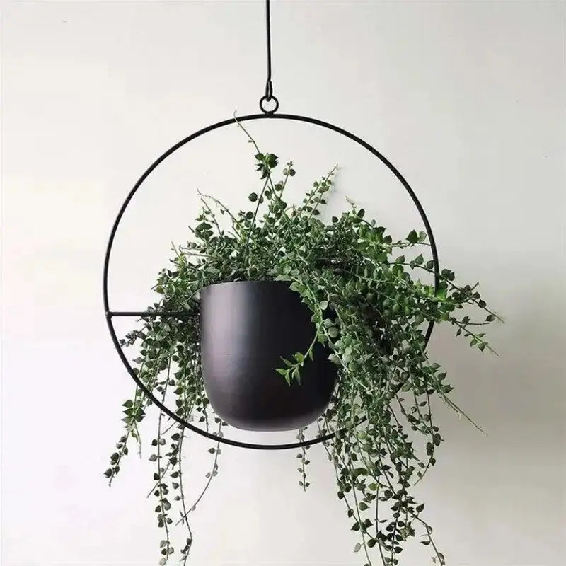 Creative Hanging Indoor Planter - Rusted Decor 