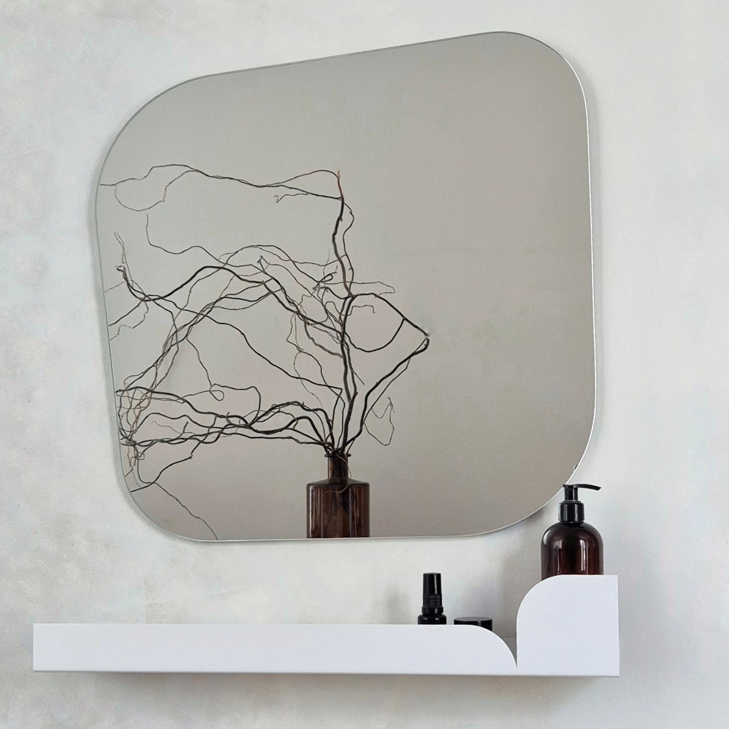 Wall mirror QUAD | regular, gray or bronze - Rusted Decor 